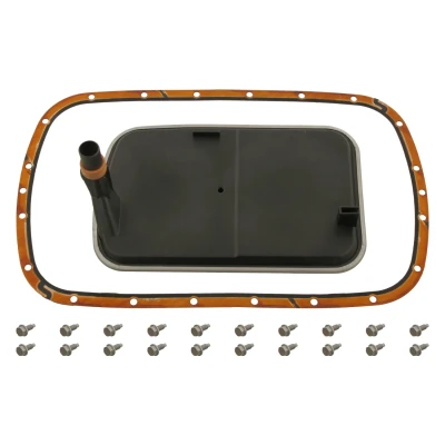 Image de SWAG 20 93 0849 Kit de filtres hyrauliques, transmission automatique avec joint d&#039;étanchéite vis/boulons BMW: 5 Berline, X3, 3 Berline