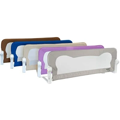 Image de ib style® FINN bed guard Safety gate 4 colours sizes Height: 42cm 180cm Blue