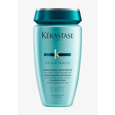 Image de KÉRASTASE Resistance BAIN Force Architecte Strenghtening Shampoo FOR Damaged HAIR Shampoing, Taille: 250 ml,