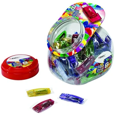 Image de Clé USB Emtec Candy Jar 8 Go 2.0 Vert