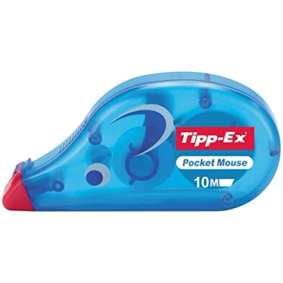 Image de TIPP&#039;EX 1 Roller de correction jetable à sec 4,2 mm x 10 m POCKET MOUSE