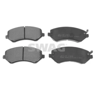 Image de SWAG 14 11 6340 Jeu de plaquettes frein Essieu avant avec indicateur d&#039;usure JEEP: Cherokee III