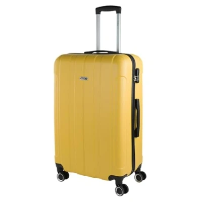 Image de ITACA Valise Cabine 55x40x20, Cabine, À roulettes, Roulette, Rigide, Résistant, Légère 771150, Jaune