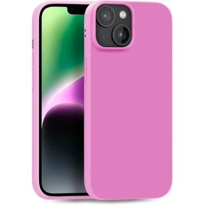 Image de MyGadget Coque pour iPhone 14 Plus Case TPU Souple Cover Protection Extra Fine &amp; Légère Étui Coloré Anti Choc et Rayures Fuchsia