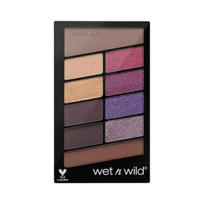 Image de wet n wild PALETTE ombre à paupières 10 teintes COLOR ICON EYESHADOW PAN V.I.Purple 100% cruelty free produit vegan E761B