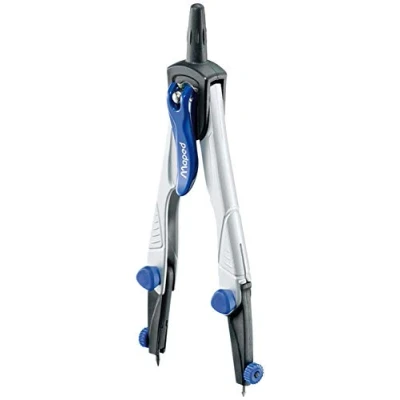 Image de Maped Compas Technic Compact Système de Verrouillage Breveté Blocage des Branches et Tracé Parfait Mine + Etui mines M038700
