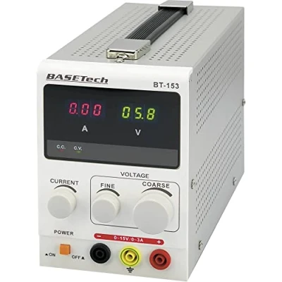Image de Alimentation de Laboratoire réglable Basetech BT 153 0 15 V/DC 3 A 45 W Nbr. Sorties 1 x pc(s)