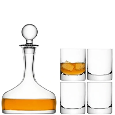 Image de LSA BR28 Service à whisky Bar, 1,6 L/250 ml, transparent