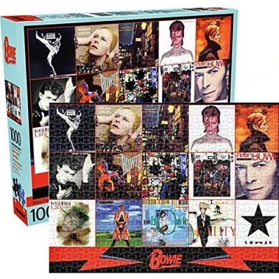 Image de Licensed 65330 David Bowie Albums 1000 Piece Jigsaw Puzzle, Multi Colored