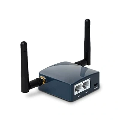 Image de GL.iNet GL AR300M16 Ext Mini Travel Router with 2dbi External Antenna, OpenWrt Pre Installed, Repeater Bridge, 300Mbps High Performance, 16MB Nor Flash, 128MB RAM, OpenVPN