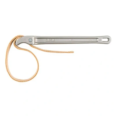 Image de RIDGID 31350 Clé à Courroie en Aluminium n 2, Ouverture Maximale de 5, 5 pouce