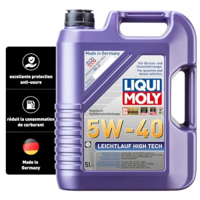 Image de Huile moteur LIQUI MOLY LEICHTLAUF HIGH TECH 5W40 5L
