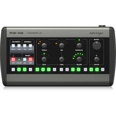 Image de Behringer P16 HQ Channel Personal Monitoring Mixer Conversion N/A de Haute Qualité et Contrôle Précis la Tonalité