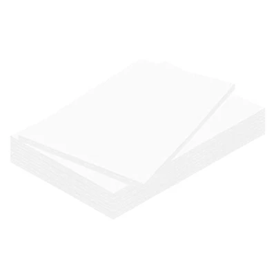 Image de Kangaro Lot de 5 plaques mousse format A3 Blanc 29,7 x 42 cm 10 mm DIY pour l&#039;artisanat, la présentation, le modélisme, passe partout