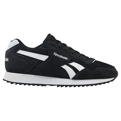 Image de Reebok Glide Ripple Chaussures de running neutres, Homme, Taille: 45, Core black/cloud white/core black Cuir