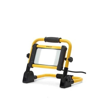 Image de STANLEY 31337 Projecteur de Chantier LED Portatif 50W 3900 lumens Jaune/Noir