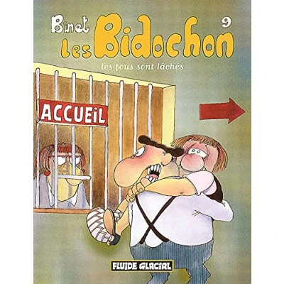 Image de Les Bidochon, tome 9 : fous sont lâchés Livre d’occasion Correct