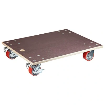 Image de WAGNER Chariot de Transport Professionnel mm 1348 I 78 x 59 cm Plateau multiplex 24 Charge 1.000 kg pour conteneurs gerbables Euronorm Surface antidérapante certifié FSC® 20134801