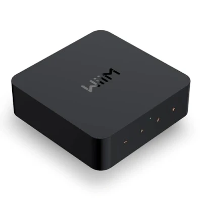 Image de WiiM Pro Récepteur AirPlay 2, Chromecast Audio, Streamer Multi pièces WiFi, Compatible avec Alexa, Siri et Google Assistant, Diffusion Audio Haute résolution à partir de Spotify, Amazon Music, Tidal