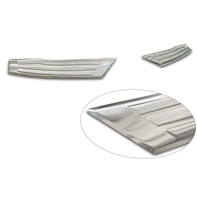 Image de Avisa 2/35936 Protection de seuil coffre argent Acier inoxydable