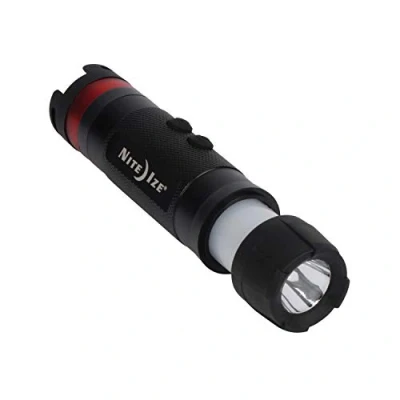 Image de Nite Ize 3 in 1 LED Mini Flashlight Black 80 Lumens Lantern Camping Safety Light