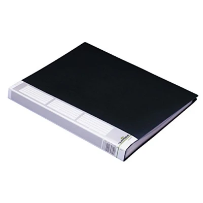 Image de Durable 242401 Livre de vue Duralook pour A4 avec 40 poches largeur du dos : 25 mm noir