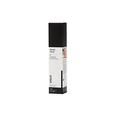 Image de Cricut Smart Vinyl Permanent Noir 6,4 m (6,4 m) Rouleau de vinyle autocollant Pour une utilisation Explore 3 Maker
