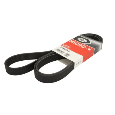 Image de GATES 7PK2060 Courroie Poly V 2060 7 Polyester, EPDM (éthylène propylène diène caoutchouc) RoadMax Value Line HONDA: CIVIC 8 Hatchback, CR 3