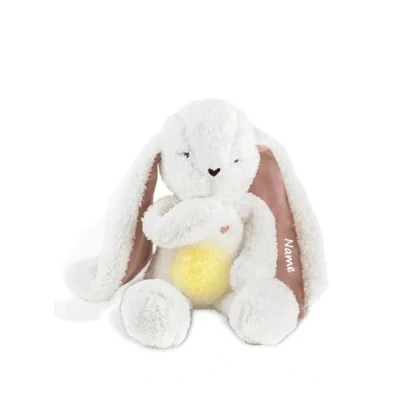 Image de myHummy Gigoteuse 5 en 1 Avec nom lumière, sons et vibrations, écru rouge