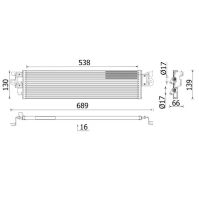 Image de Refroidisseur d&#039;huile MAHLE CLC 328 000P