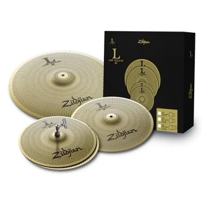 Image de Zildjian L80 Series Low Volume 3 Cymbal Box Set 13&quot; Hi Hats, 14&quot; Crash, 18&quot; Crash/Ride