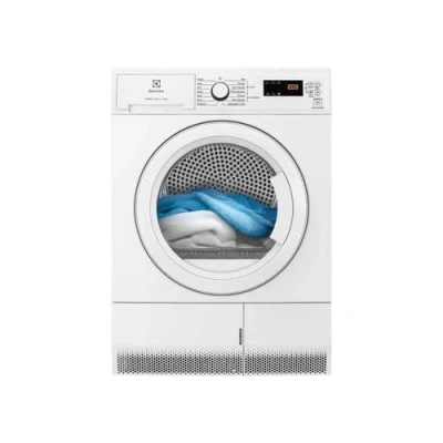 Image de Sèche linge pompe à chaleur ELECTROLUX EDH1281UC 8 kg L60cm Classe A++ Blanc