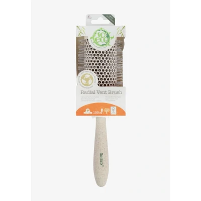 Image de SO ECO Biodegradable Ceramic Round Brush Large Brosse, Taille: One Size, Stone