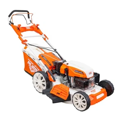 Image de RURIS POWER FOR NATURE Tondeuse à Gazon Thermique 5 en 1 Mulching 5,7 CV 196cc RX500S, Orange
