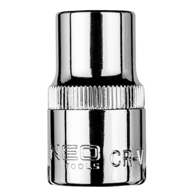 Image de NEO TOOLS 08 412 Clé à douille 1/2 12 mm Acier chrome vanadium hexagonale