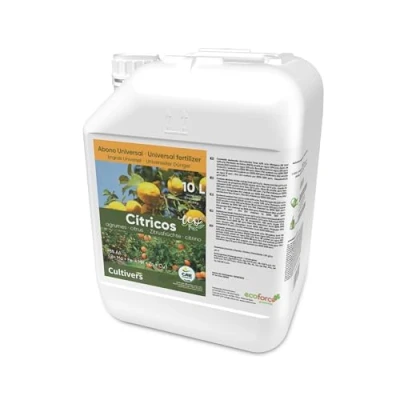 Image de CULTIVERS Engrais Organique pour Agrumes 10 L. Liquide Feuilles Plus Vertes et Augmente la Taille des Fruits.