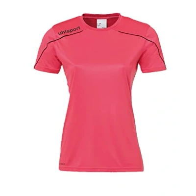 Image de uhlsport Stream Tshirt imprimé, Femme, Taille: Medium, Pinkschwarz
