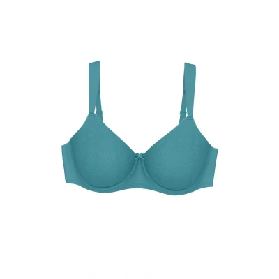 Image de Triumph Essential Minimizer Soutiengorge à armatures, Femme, Taille: 90C, Quiet turquoise