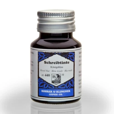 Image de Rohrer &amp; Klingner ,depuis 1892 Flacon d&#039;encre Bleu Royal 50ml