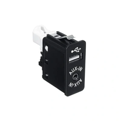 Image de PeroFors Panneau D&#039;Interface De Prise D&#039;Entrée Audio Auxiliaire USB Aux pour BMW E81 E87 E60 E90 F10 F12 E70 F25