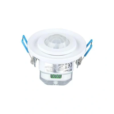 Image de Capteur de Mouvement Infrarouge à encastrer Plafond réglable 360 Ip20