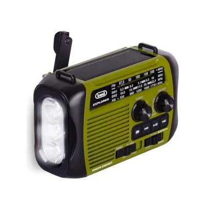 Image de Trevi RA 7F30 BT Portable Analogique Noir, Vert Neuf