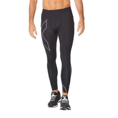Image de 2XU LANG Light Speed Compression Collants, Homme, Taille: XS, Black/black reflective