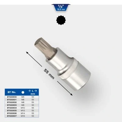 Image de KS TOOLS BT022934 Clé à douille M10 Polygone extérieur