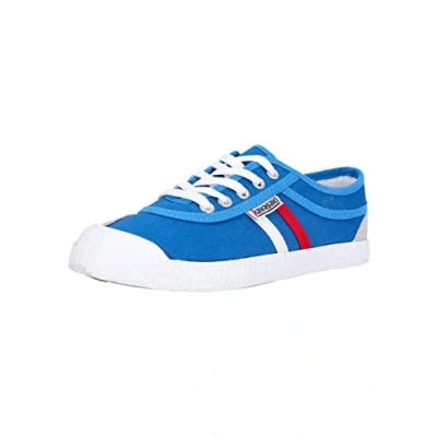 Image de Kawasaki Mixte Chaussures en Toile rétro Basket, Bleu (2151), 38 EU