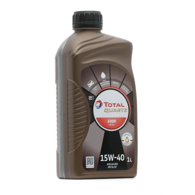 Image de Total Quartz 5000 Diesel 15W 40 1I Huile moteur 2166246 HYUNDAI: ix35, i10 I, Getz, VOLKSWAGEN: TRANSPORTER 4, 3, Golf 4