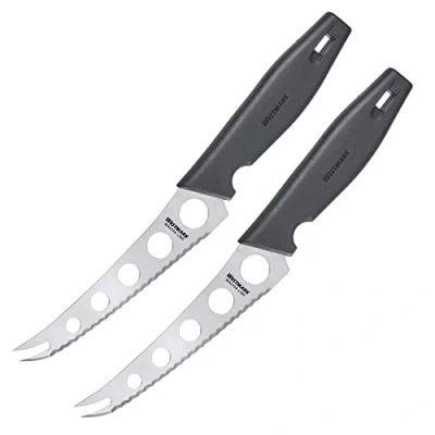 Image de Westmark Couteau à Fromage / Trancheur Professionnel, Longueur de la lame :13,5 cm, : 25 Acier Inoxydable/Plastique, Master Line, Noir/Argent, 135622E3