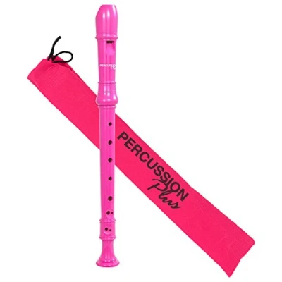 Image de Percussion Plus Pp1615 Flûte à bec soprano coloré Rose