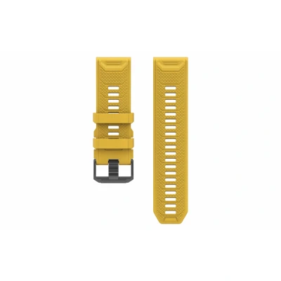 Image de Coros Vertix 2 Band en Silicone Jaune Accessoire Montre Running, Taille Unique pour Performance Optimale
