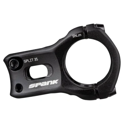Image de Spank Split 35 Stem Potence VTT/MTB Adulte Unisexe, Black, 33mm